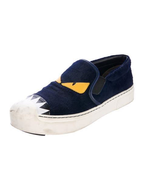 fendi monster price|Fendi monster slip on sneakers.